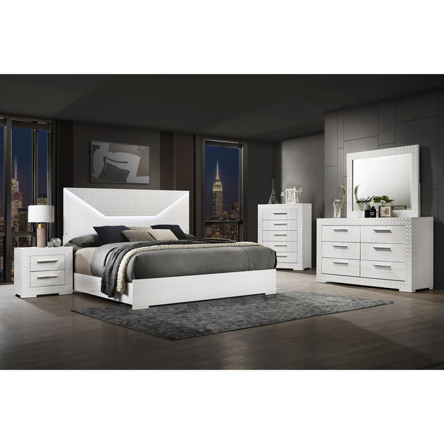  Coaster Furniture Ives 224941Q-S5 7 pc Queen Panel Bedroom Set IMAGE 1