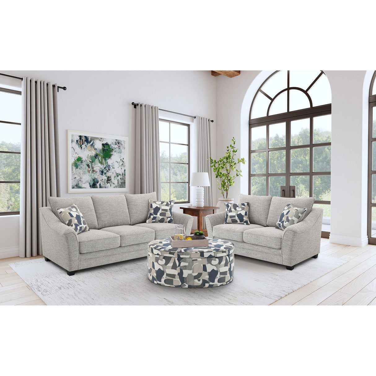  Coaster Furniture Tomkins 509671-S2 2 pc Living Room Set IMAGE 1