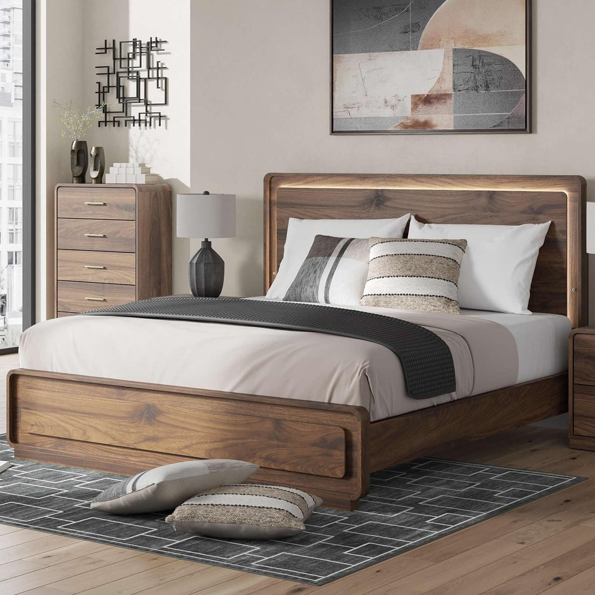  Signature Design by Ashley Fortlorn PCB386 6 pc Queen Panel Bedroom Set IMAGE 4