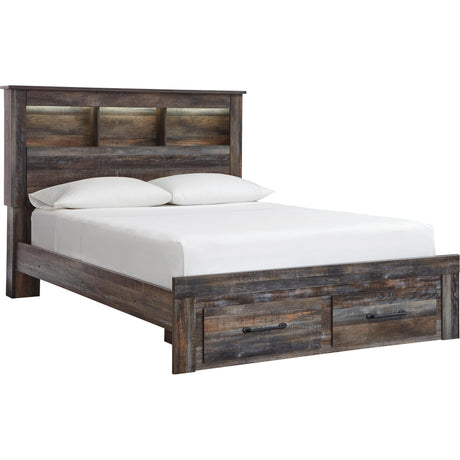  Signature Design by Ashley Drystan B211B79 8 pc Queen Bookcase Bedroom Set IMAGE 3