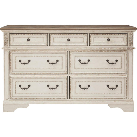  Signature Design by Ashley Realyn B743B30 7 pc Queen Upholstered Panel Bedroom Set IMAGE 3