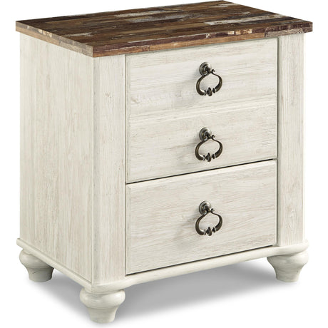  Signature Design by Ashley Willowton B267B55 7 pc Queen Sleigh Bedroom Set IMAGE 5