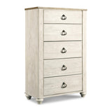  Signature Design by Ashley Willowton B267B57 7 pc Queen Sleigh Bedroom Set IMAGE 6