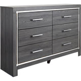  Signature Design by Ashley Lodanna B214B25 7 pc King Panel Storage Bedroom Set IMAGE 3