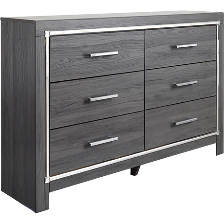 Signature Design by Ashley Lodanna B214B25 7 pc King Panel Storage Bedroom Set IMAGE 3