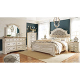  Signature Design by Ashley Realyn B743B48 8 pc King Upholstered Panel Bedroom Set IMAGE 1