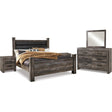  Signature Design by Ashley Wynnlow B440B35 6 pc King Poster Bedroom Set IMAGE 1