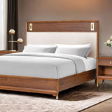  Furniture of America Hepburne FM74000WN-Q-4PC 6 pc Queen Panel Bedroom Set IMAGE 2