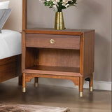  Furniture of America Hepburne FM74000WN-Q-4PC 6 pc Queen Panel Bedroom Set IMAGE 4