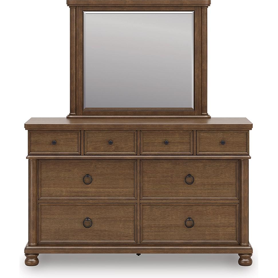  Signature Design by Ashley Rowlenstown PCB824 8 pc King Poster Bedroom Set IMAGE 3