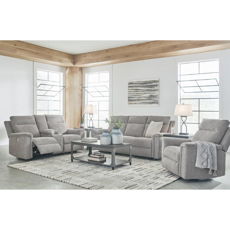  Signature Design by Ashley Barnsana 33201U2 3 pc Power Reclining Living Room Set IMAGE 2