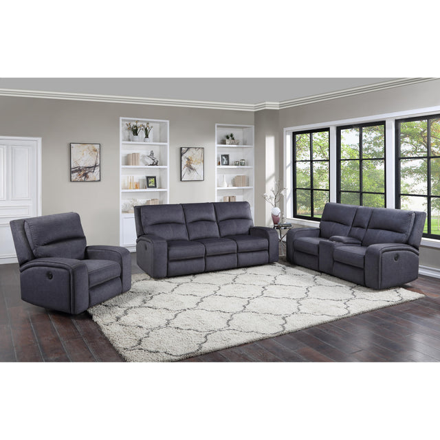  Steve Silver Furniture Lovell LO51683PC 3 pc Power Reclining Living Room Set IMAGE 1