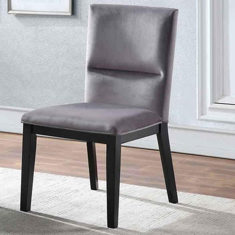  Steve Silver Furniture Amalie 5 pc Dining Set - Black/Grey IMAGE 3