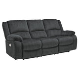  Signature Design by Ashley Draycoll 76504U5 3 pc Power Reclining Living Room Set IMAGE 2
