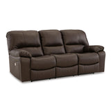  Signature Design by Ashley Leesworth U43808U2 3 pc Power Reclining Living Room Set IMAGE 3