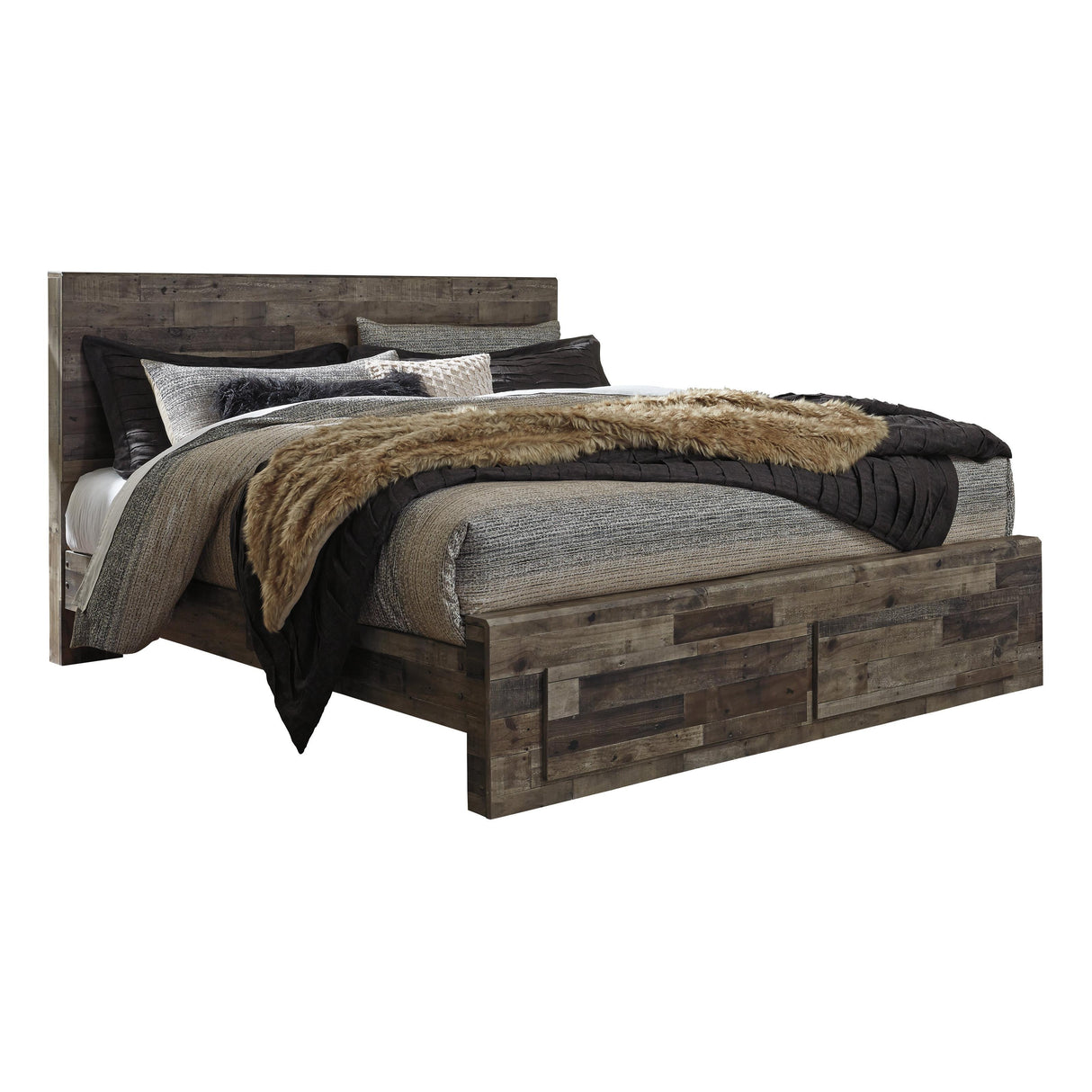  Benchcraft Derekson B200B81 6 pc King Panel Bedroom Set IMAGE 2