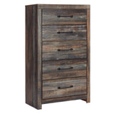  Signature Design by Ashley Drystan B211B110 7 pc King Bookcase Bedroom Set IMAGE 5