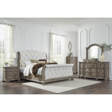  Signature Design by Ashley Ardenfield B944B7 6 pc King Sleigh Bedroom Set IMAGE 1