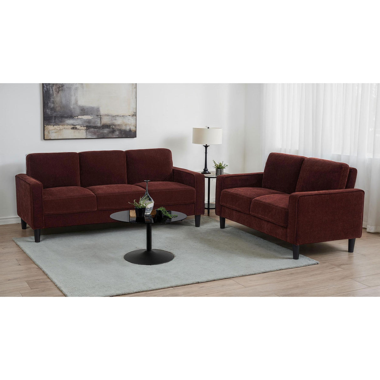  Coaster Furniture Ruth 511211-S2 2 pc Living Room Set IMAGE 1