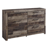  Benchcraft Derekson B200B84 6 pc Queen Panel Storage Bedroom Set IMAGE 3