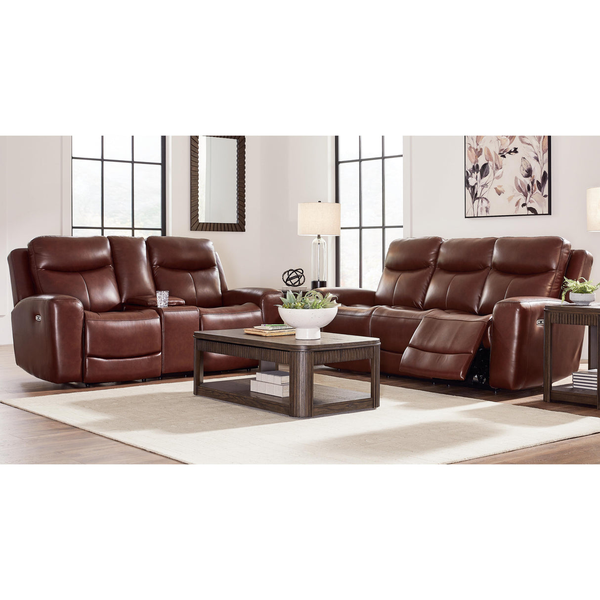  Signature Design by Ashley Next Move PCU1210 2 pc Power Reclining Living Room Set IMAGE 1