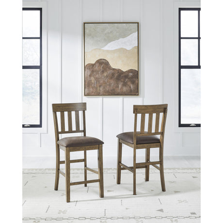  Signature Design by Ashley Urbinforte PCD592 6 pc Counter Height Dining Set IMAGE 3