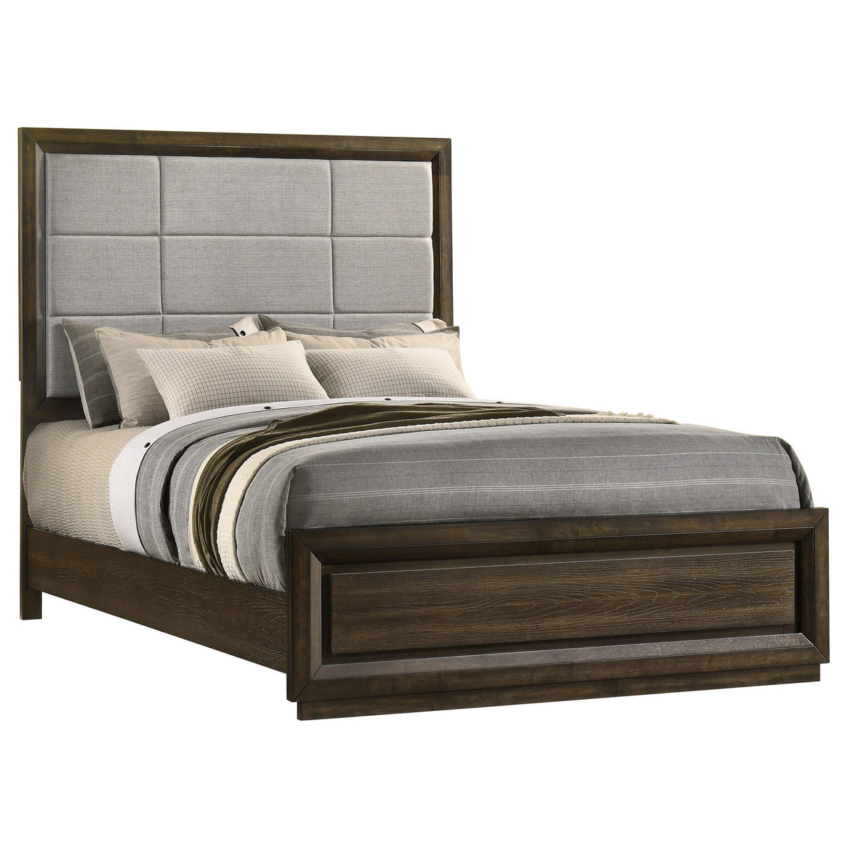 Coaster Furniture Atlas 215971Q-S4 6 pc Queen Panel Bedroom Set IMAGE 2