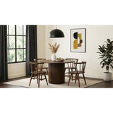  Coaster Furniture Hamlyn 193930WAL-S5F 5 pc Dining Set IMAGE 1