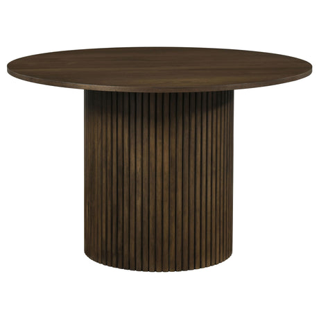  Coaster Furniture Hamlyn 193930WAL-S5F 5 pc Dining Set IMAGE 2