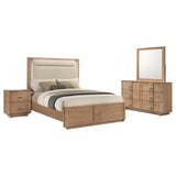  Coaster Furniture Leanne 223131KE-S4 6 pc King Panel Bedroom Set IMAGE 2