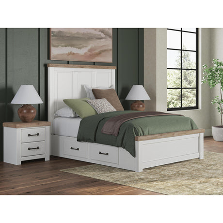  Signature Design by Ashley Savonport B4615 8 pc Queen Panel Storage Bedroom Set IMAGE 2