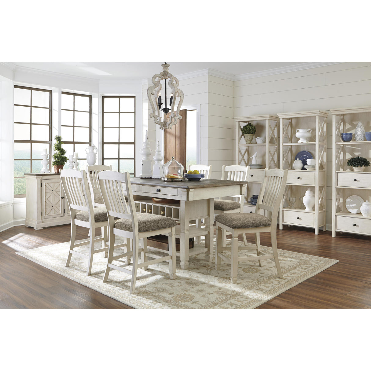  Signature Design by Ashley Bolanburg Display Cabinet D647-76 IMAGE 11