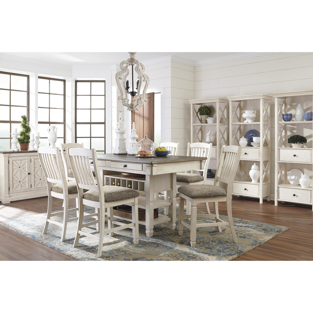  Signature Design by Ashley Bolanburg Display Cabinet D647-76 IMAGE 12