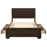  Coaster Furniture Kauffman 204390Q Wood Queen Storage Panel Bed - Dark Cocoa IMAGE 6