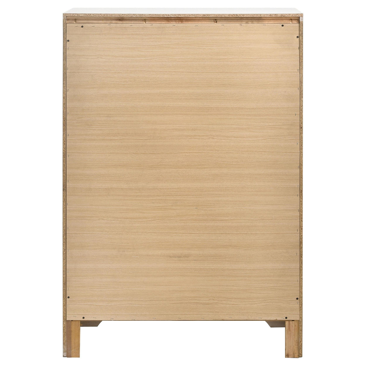  Coaster Furniture Miranda 205115 5-Drawer Bedroom Chest - White IMAGE 6