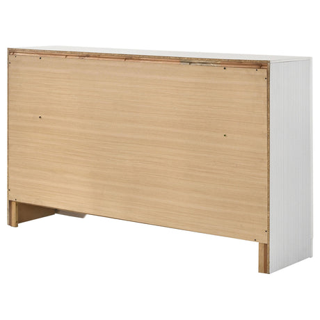  Coaster Furniture Miranda 205113 7-Drawer Dresser - White IMAGE 7