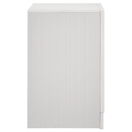  Coaster Furniture Miranda 205112 2-Drawer Nightstand - White IMAGE 8