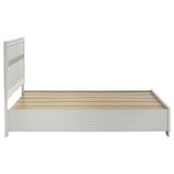  Coaster Furniture Miranda 205111Q 51-inch Wood Queen Storage Panel Bed - White IMAGE 5