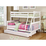  Coaster Furniture Chapman 400323 Wood Storage Trundle - White IMAGE 4