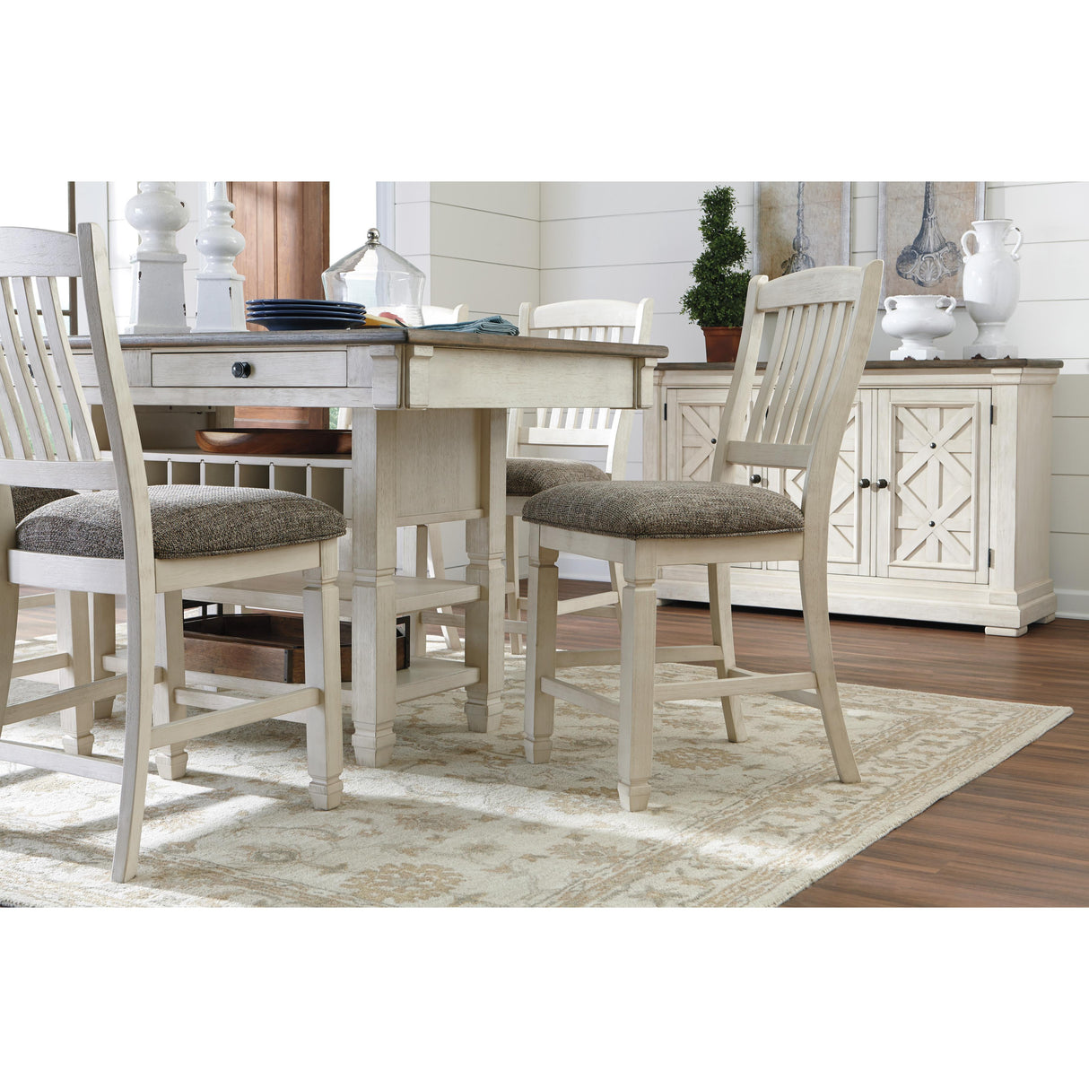  Signature Design by Ashley Bolanburg Counter Height Stool D647-124 IMAGE 3