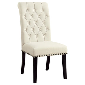  Coaster Furniture Alana 190162 Fabric Upholstered Dining Side Chair - Beige (Set of 2) IMAGE 1