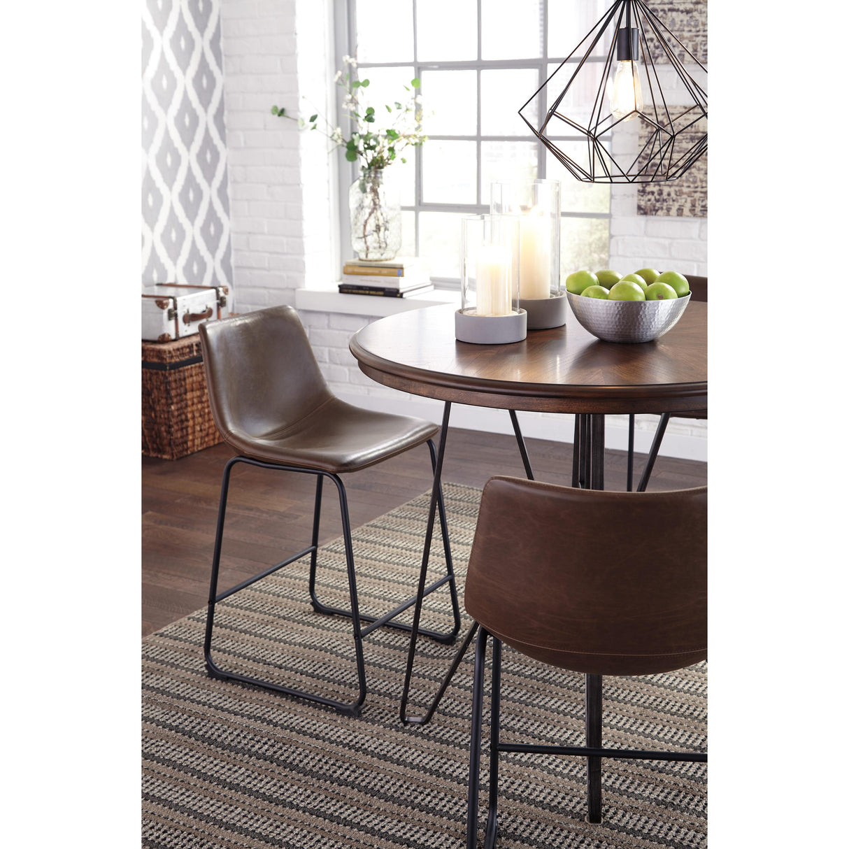  Signature Design by Ashley Centiar Counter Height Stool D372-124 IMAGE 3