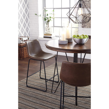  Signature Design by Ashley Centiar Counter Height Stool D372-124 IMAGE 3
