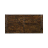  Coaster Furniture Coleman 107041 Rectangular 79-inch Dining Table - Rustic Golden Brown IMAGE 4