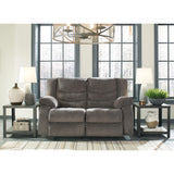  Signature Design by Ashley Tulen Reclining Fabric Loveseat 9860686 IMAGE 3