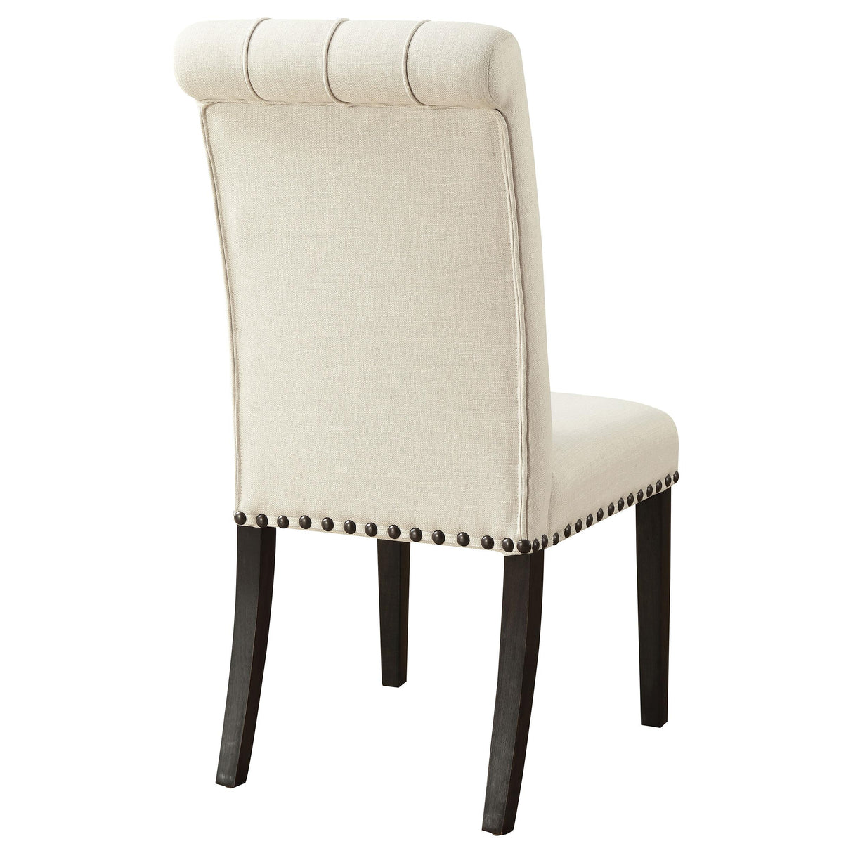  Coaster Furniture Alana 107286 Fabric Upholstered Dining Side Chair - Beige (Set of 2) IMAGE 6