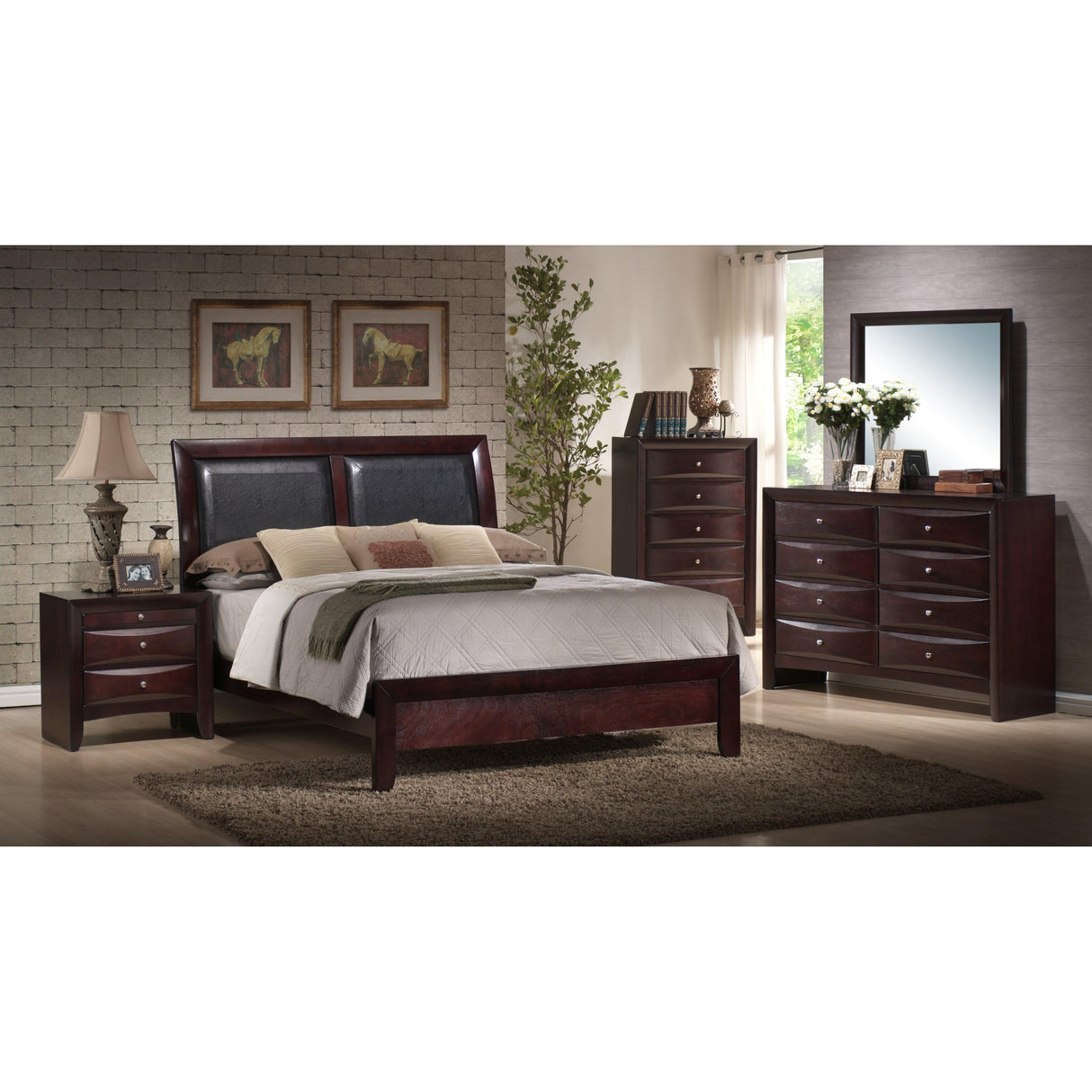  Elements International Emily Dresser Mirror EM200MR IMAGE 4