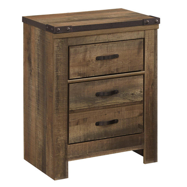  Signature Design by Ashley Trinell 2-Drawer Kids Nightstand B446-92 IMAGE 1