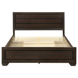  Coaster Furniture Kauffman 204390KW Wood California King Storage Panel Bed - Dark Cocoa IMAGE 5