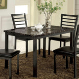  Furniture of America Colman Dining Table with Faux Marble Top CM3615T-48 IMAGE 1